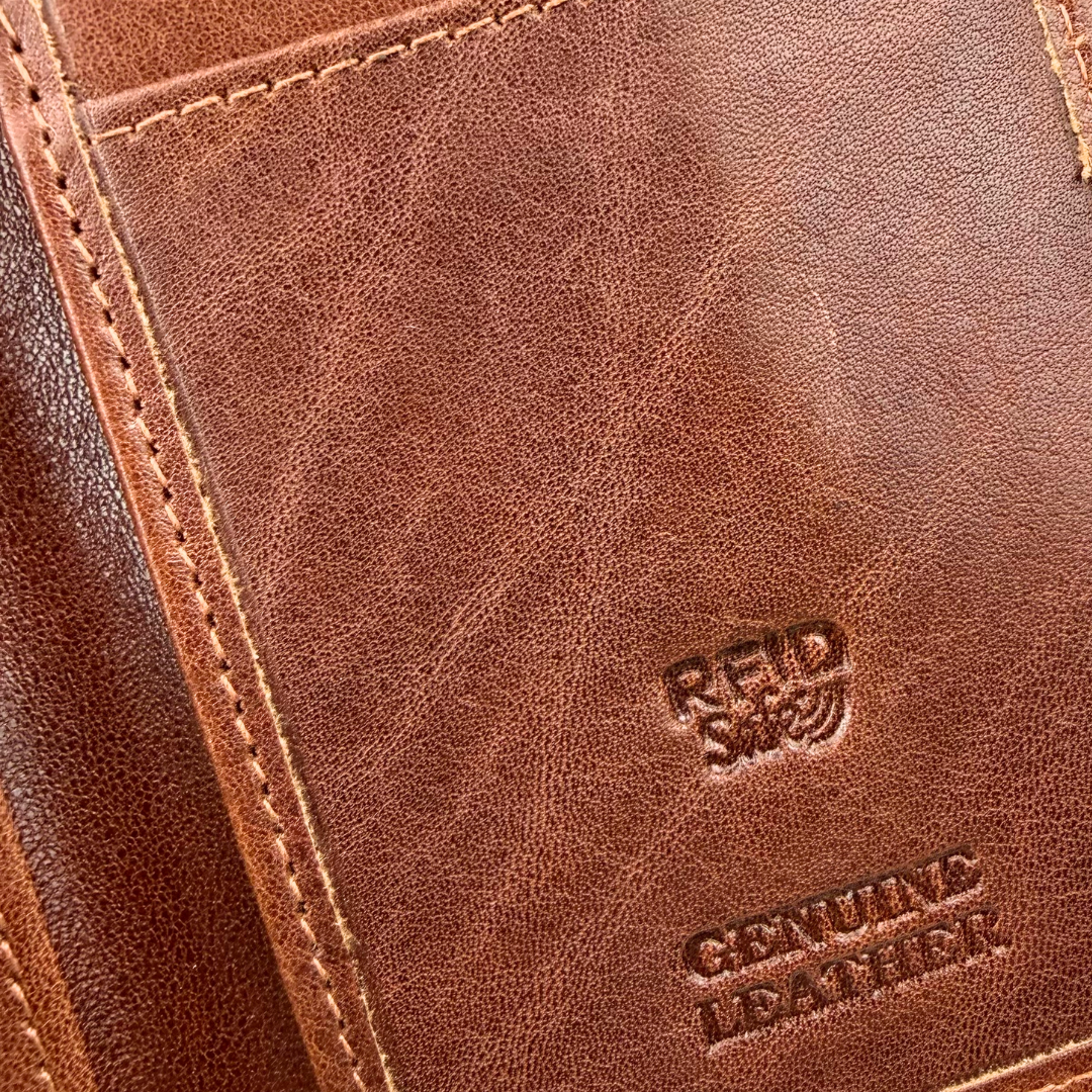 Le Salle aitonahkainen lompakko, iso, RFID - Image 3