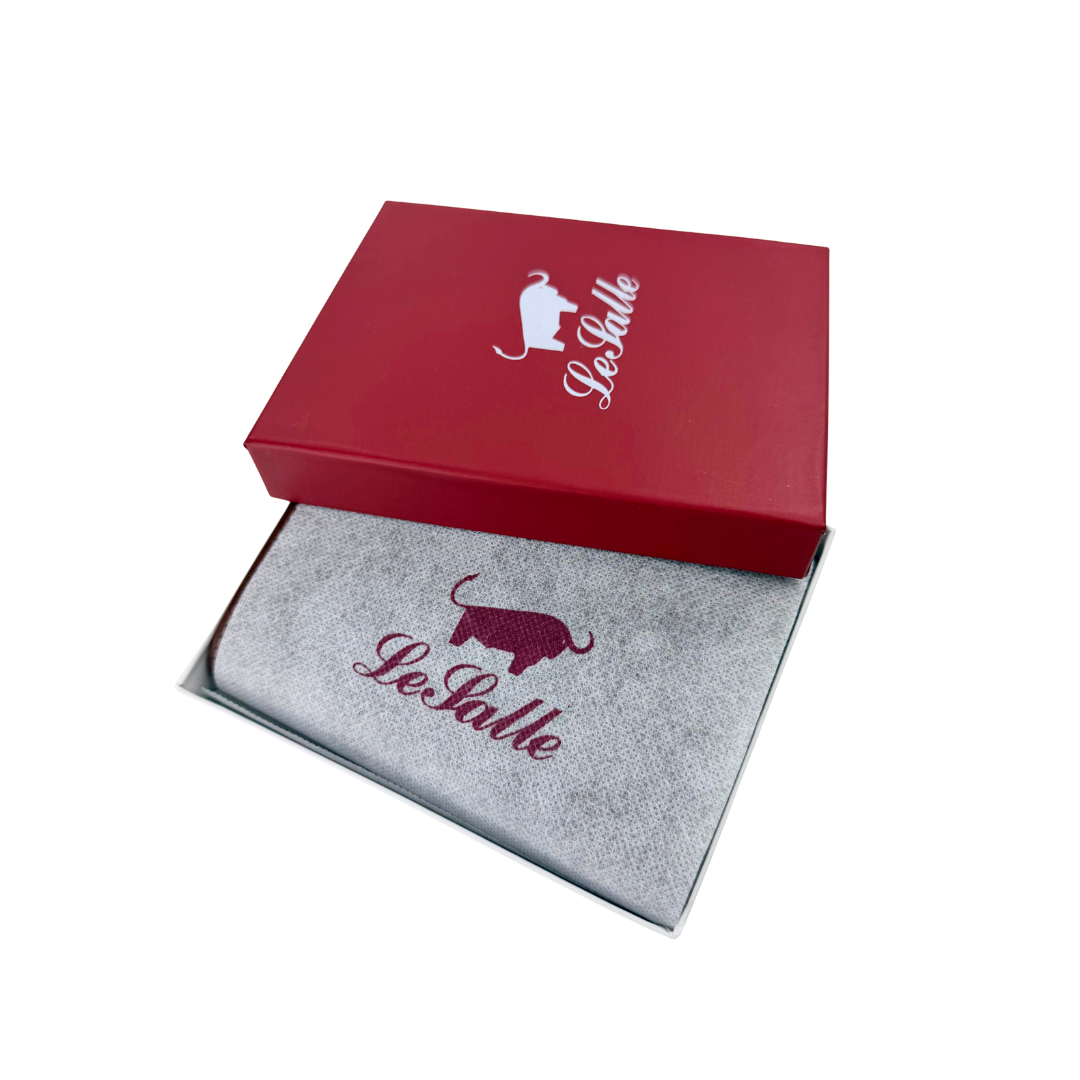 Le Salle aitonahkainen lompakko, iso, RFID - Image 5