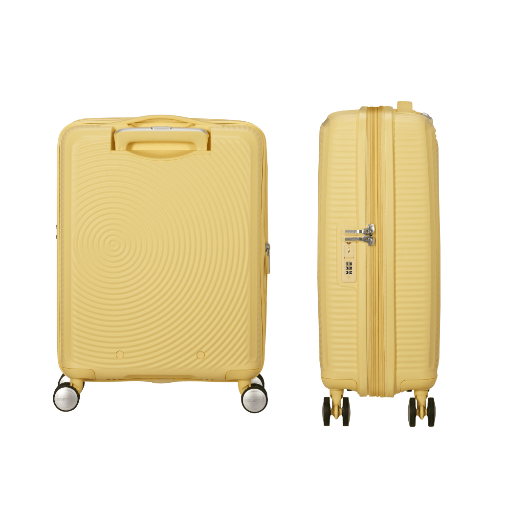 American Tourister Soundbox pastel yellow 55 cm - Image 2