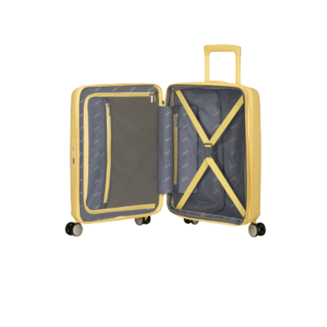 American Tourister Soundbox pastel yellow 55 cm - Image 3