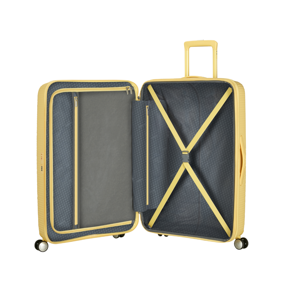 AMERICAN TOURISTER Soundbox pastel yellow 77cm - Image 2