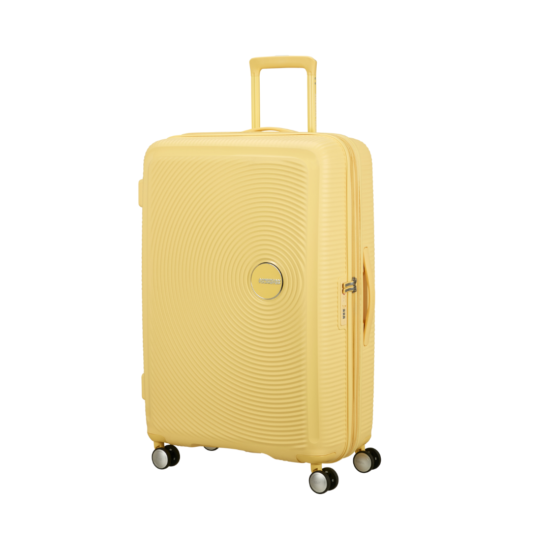 AMERICAN TOURISTER Soundbox pastel yellow 77cm